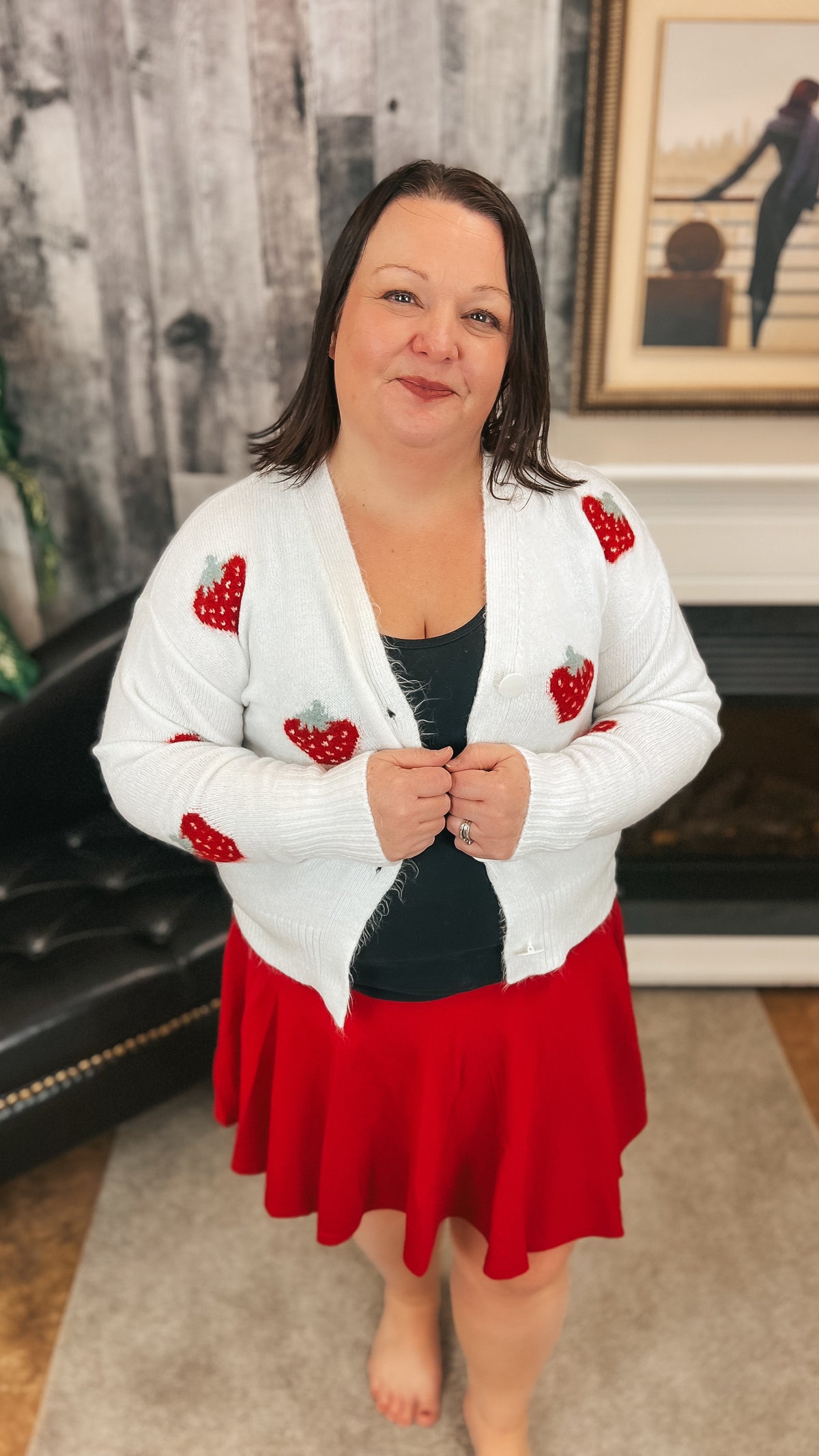 Cassandra Skort | Red