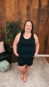 Georgina Jogging Shorts | Black