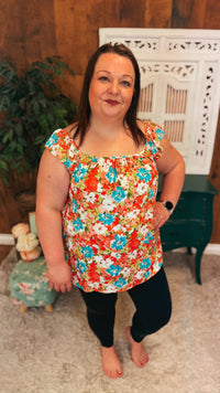 Abigail Floral Blouse