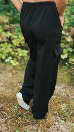 Sully Cargo Pants: Black