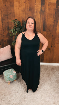 Gerri Maxi Sundress | Black