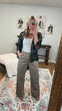 Rylyn Cargo Pants: Mocha *SALE*