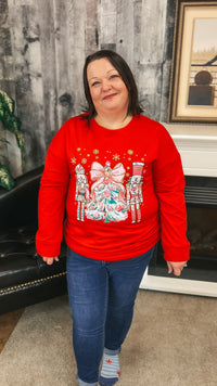 Nutcracker Christmas Sweater | Red