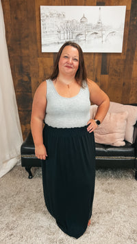 Michelle Maxi Skirt | Black