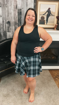 Cassandra Skort | Plaid