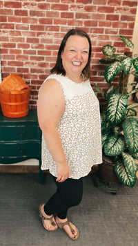 Maria Leopard Tank Top
