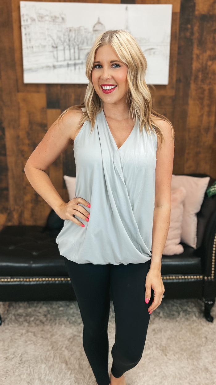 Trista Tank Top 2.0 | Light Grey