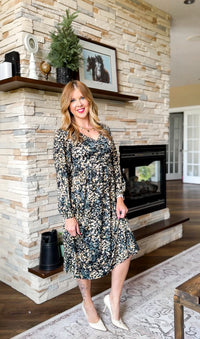 Mackenzy Sundress | Black & Sage