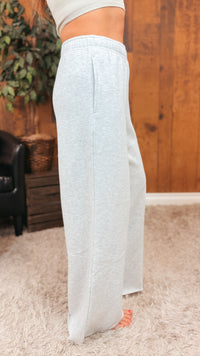 Toni Wide Leg Jogging Pants | Grey