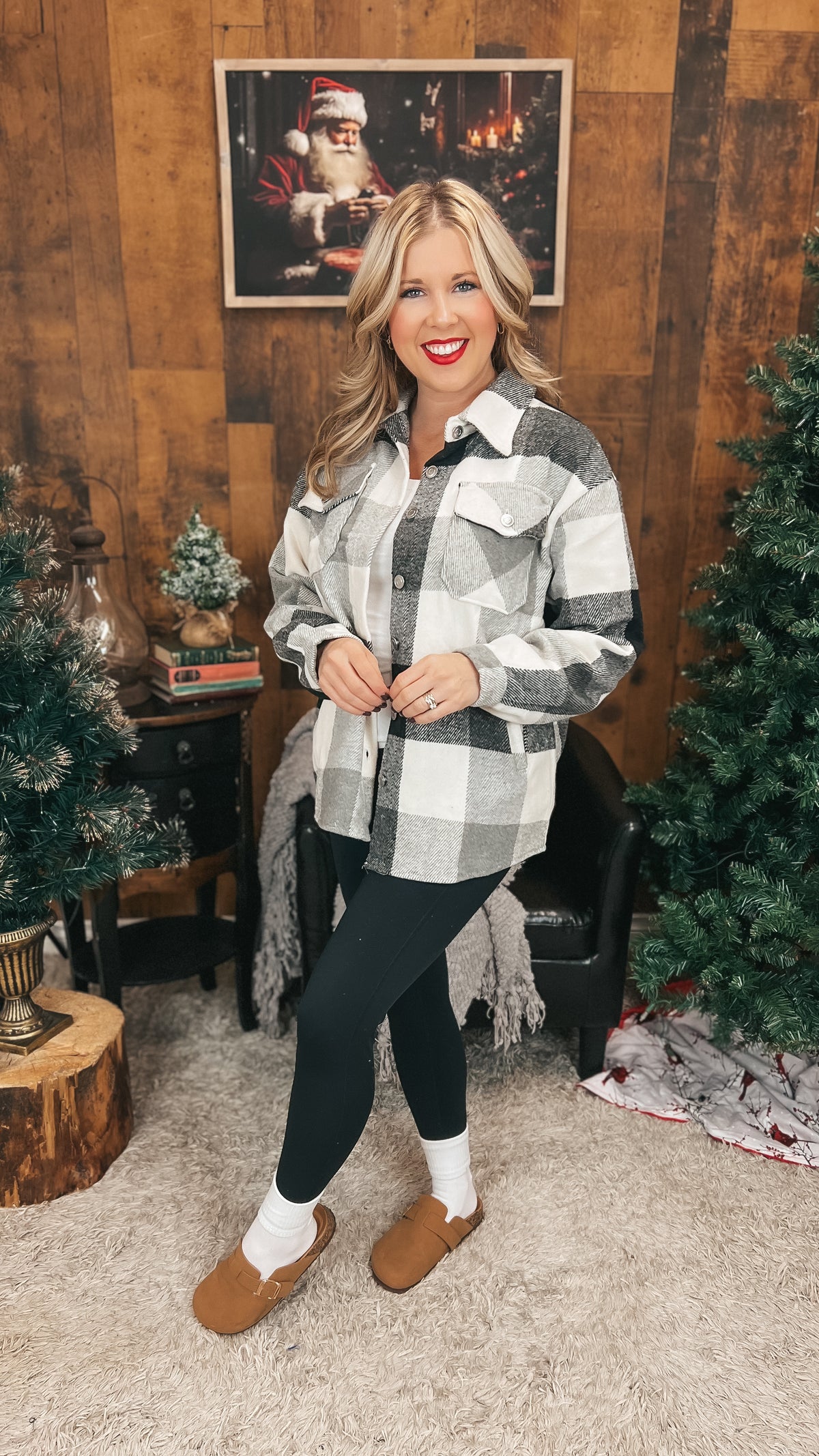 Charlotte Shacket| Black & Cream