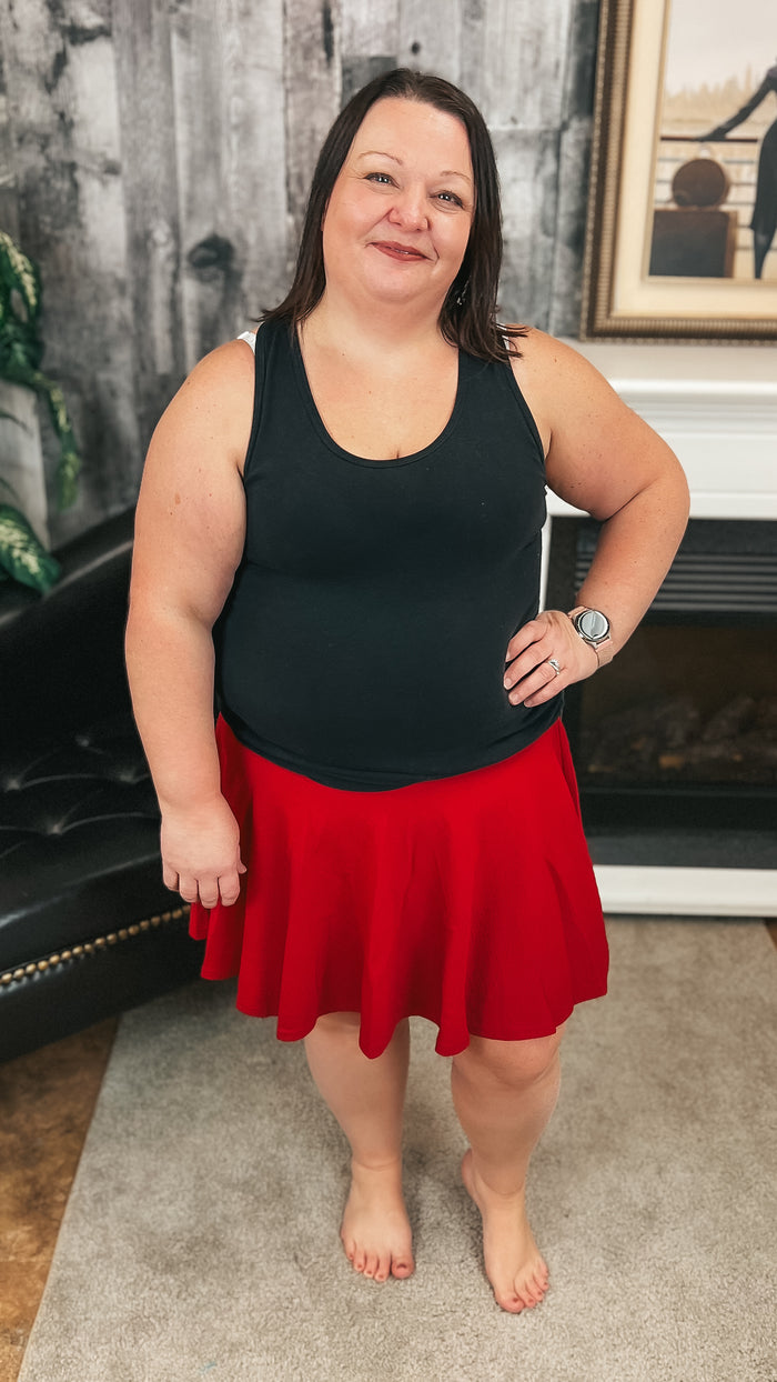 Cassandra Skort | Red