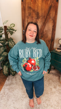 Ruby Red Pomegranate Sweatshirt
