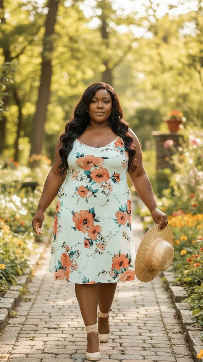 Julie Tunic Dress | White Floral