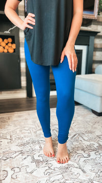 Rachel Leggings: Blue