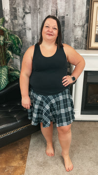 Cassandra Skort | Plaid