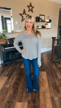 Lauralee Long Sleeve | Grey