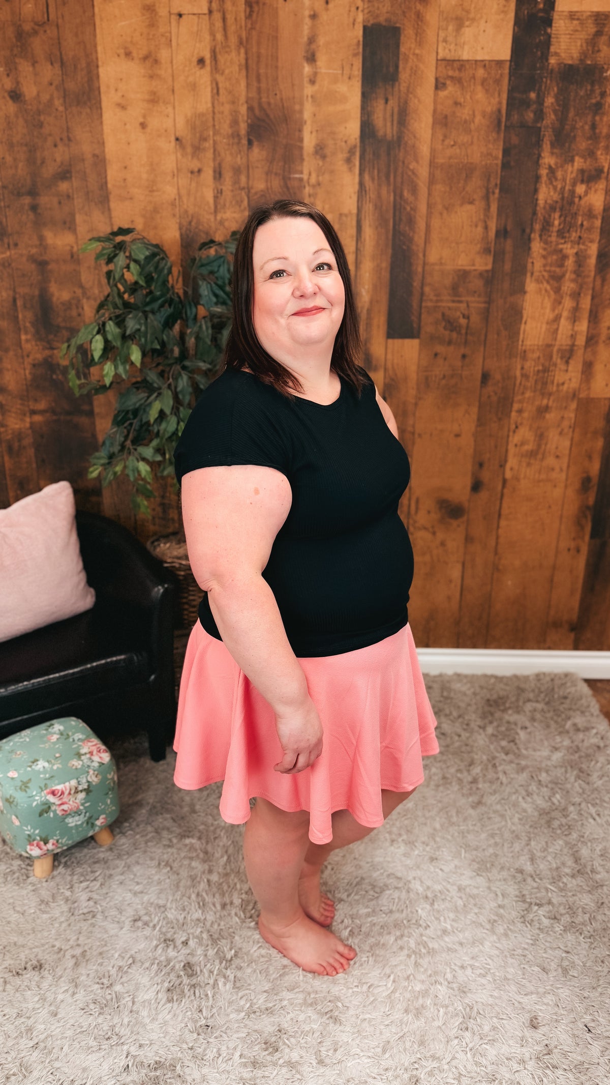 Cassandra Skort | Baby Pink