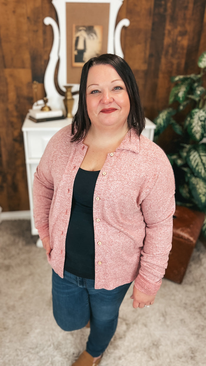 Loriann Button Shirt | Heather Rose