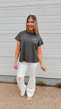 Believe In Yourself Tee | Charcoal