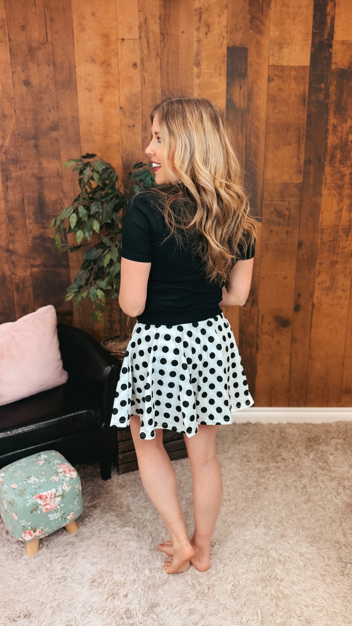 Cassandra Skort | Polka Dot