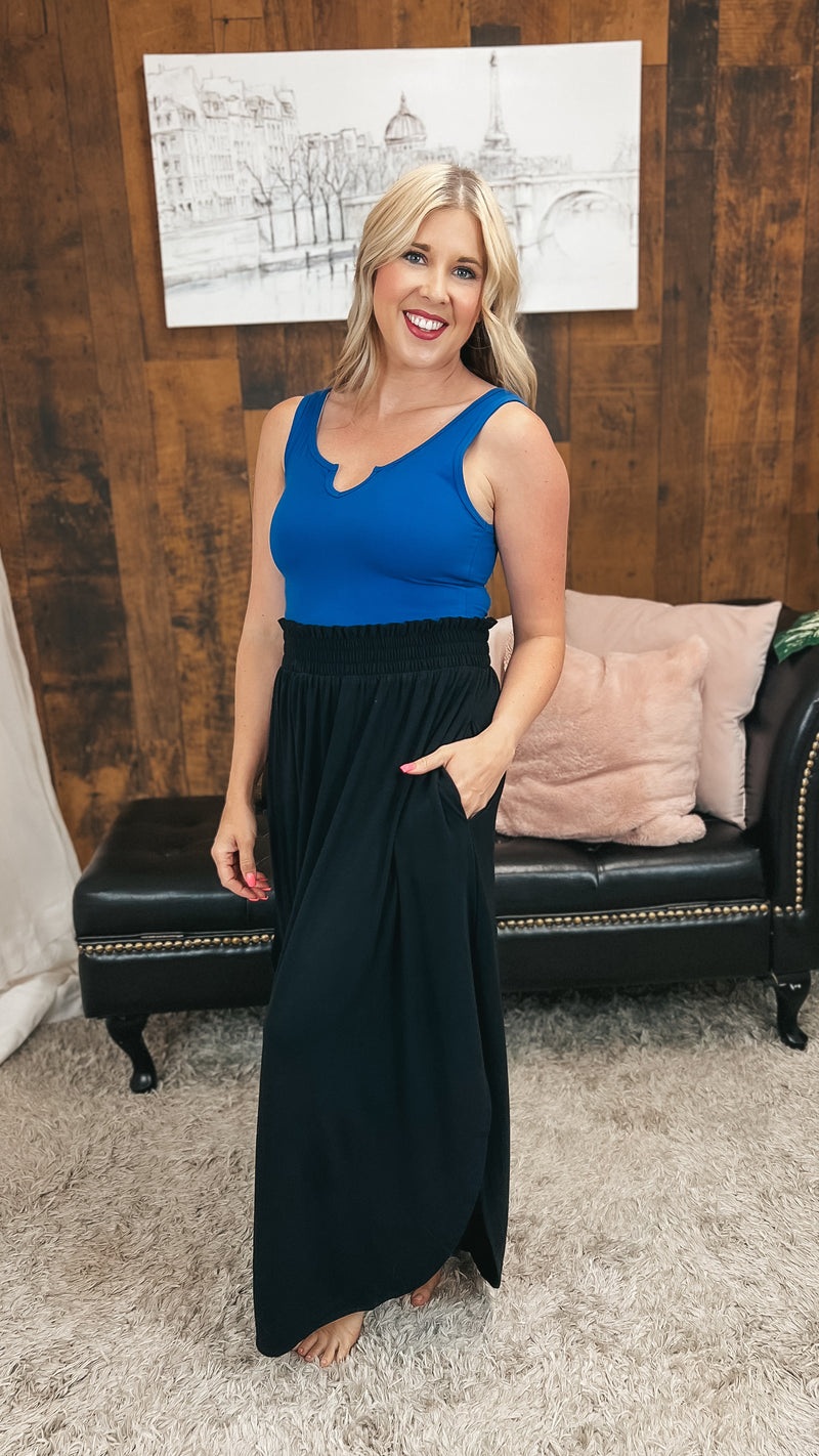 Michelle Maxi Skirt | Black