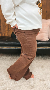 Cole Cutoff Denim | Brown