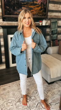Memphis Hooded Denim Jacket