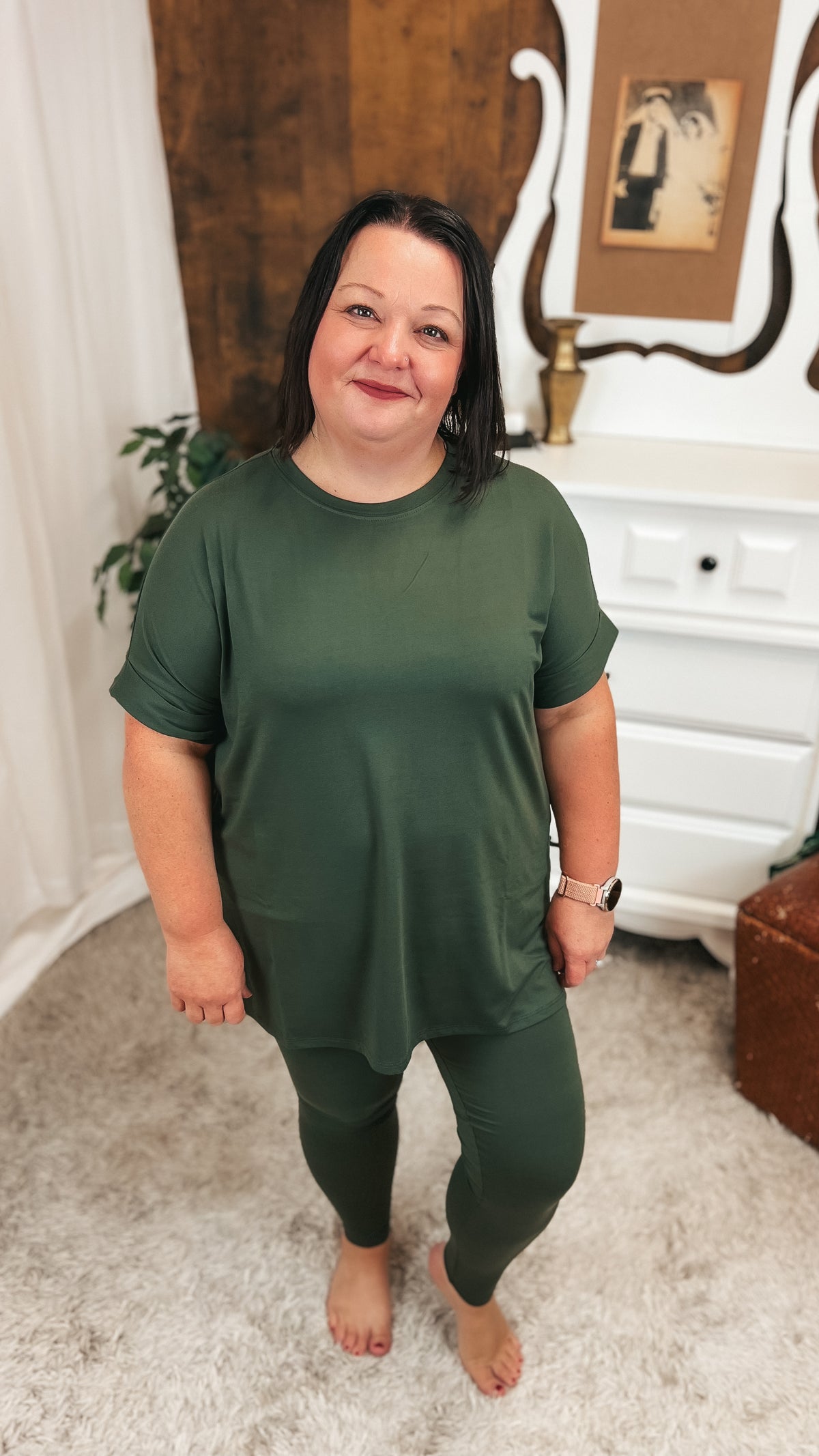 Skylar Lounge Set 2.0: Dark Olive