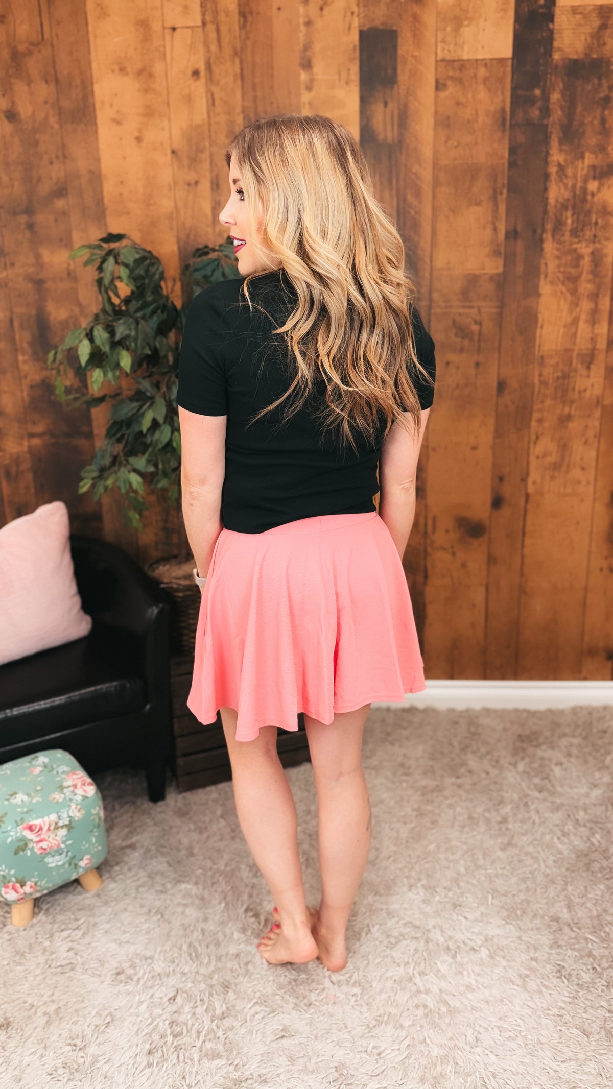 Cassandra Skort | Baby Pink