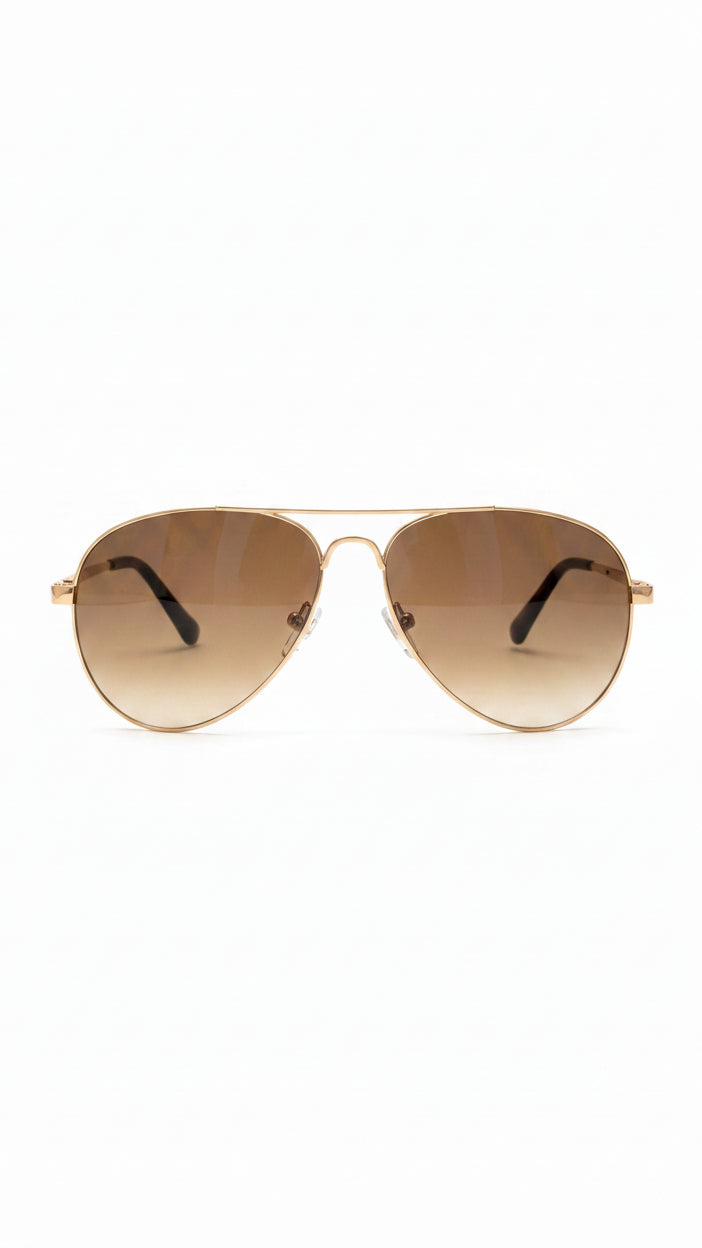 Floral Aviator Sunglasses & Case | Red Floral
