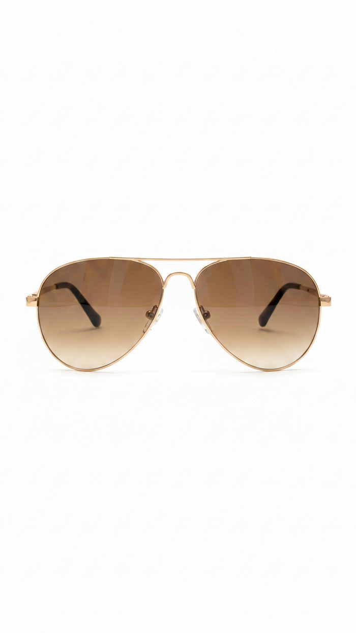 Floral Aviator Sunglasses & Case | Red Floral