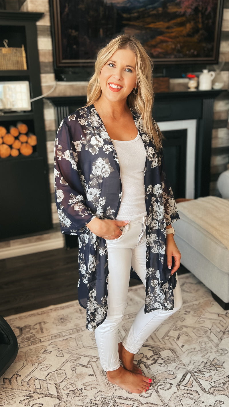 Jessica Kimono | Navy