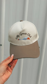 Silly Goose Club Baseball Hat | Mocha