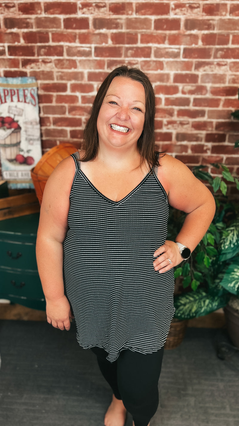 Calla Tank Top | Black