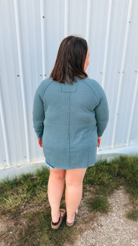 Leslie Waffle Long Sleeve | Ash Jade
