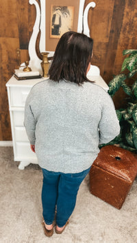 Loriann Button Shirt | Heather Grey