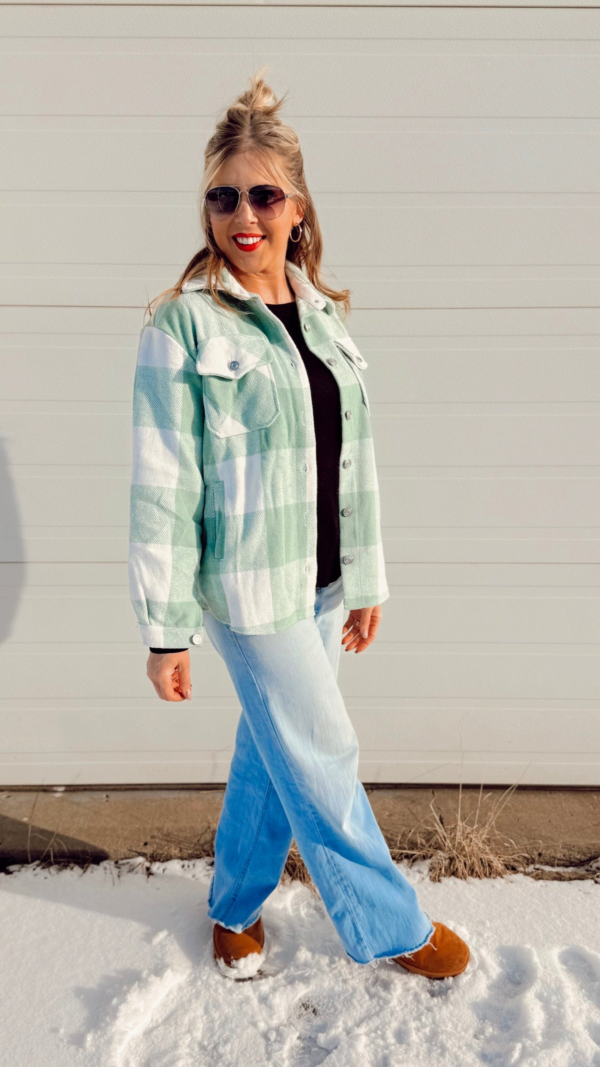 Charlotte Shacket| Mint & Cream