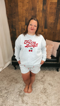 Cathy | Cherry Bomb Graphic Sweatshirt