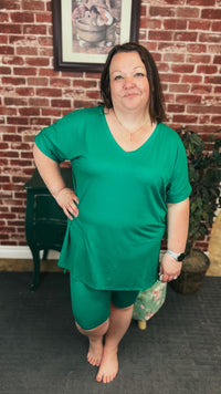Skylar Short Set: Green