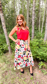 Madeline Floral Skirt