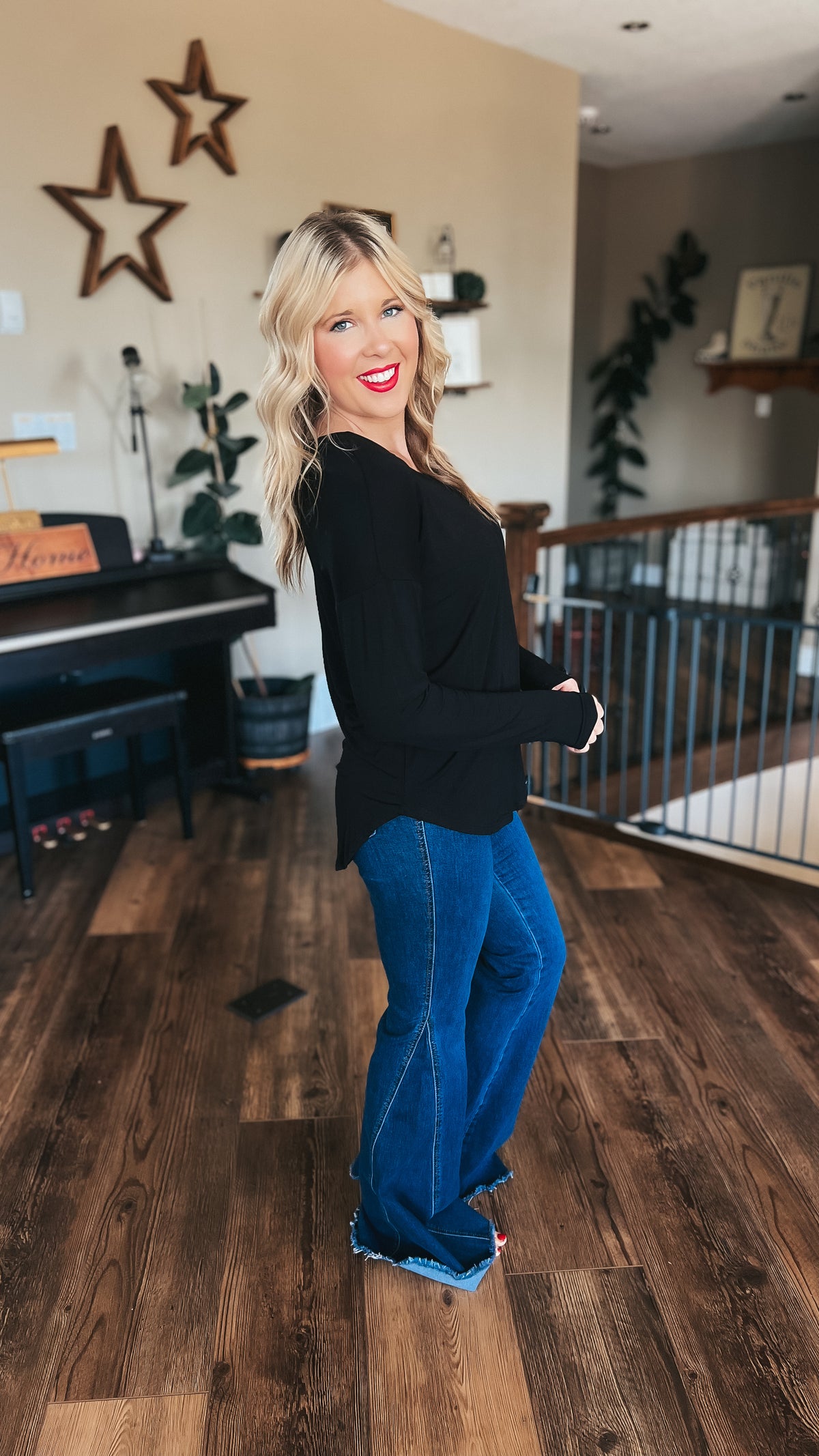 Lauralee Long Sleeve | Black