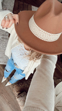 Anna Panama Hat | Camel
