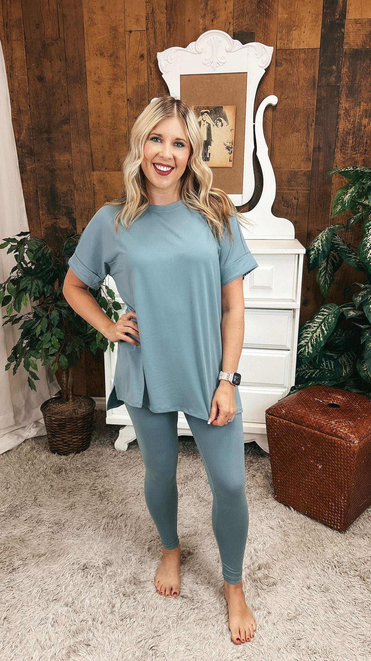 Skylar Lounge Set 2.0: Sky Grey