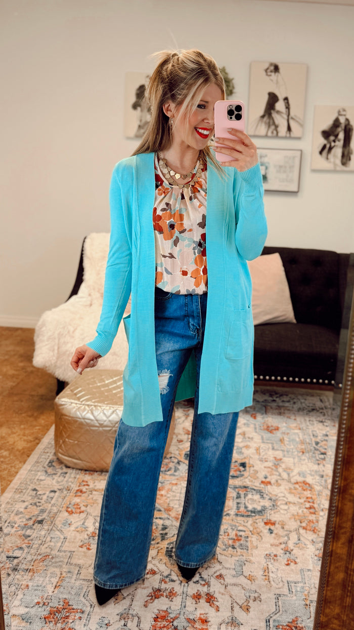 Bella Cardigan | Mint