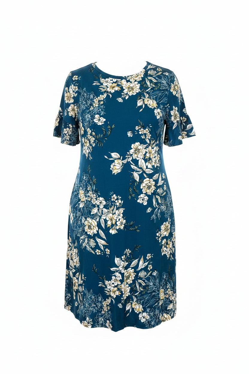 Emily Floral Sundress | Blue