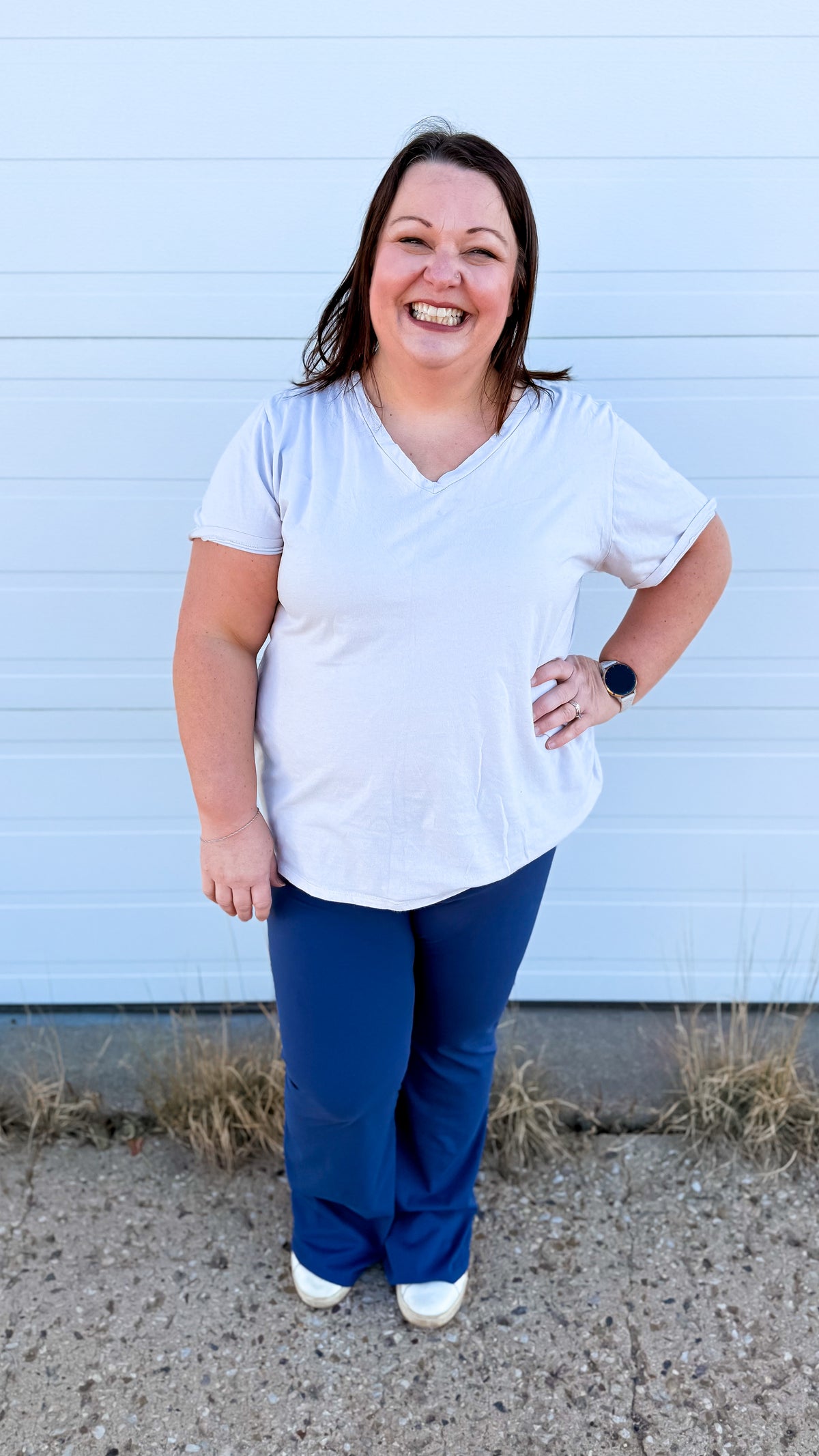 Andi Leggings: Denim Blue