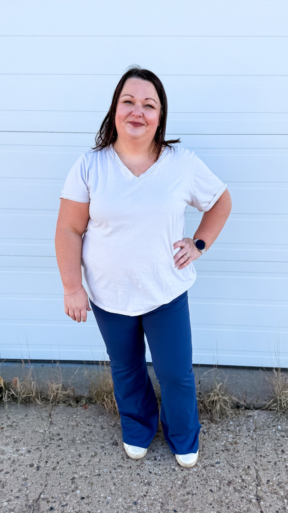 Andi Leggings: Denim Blue