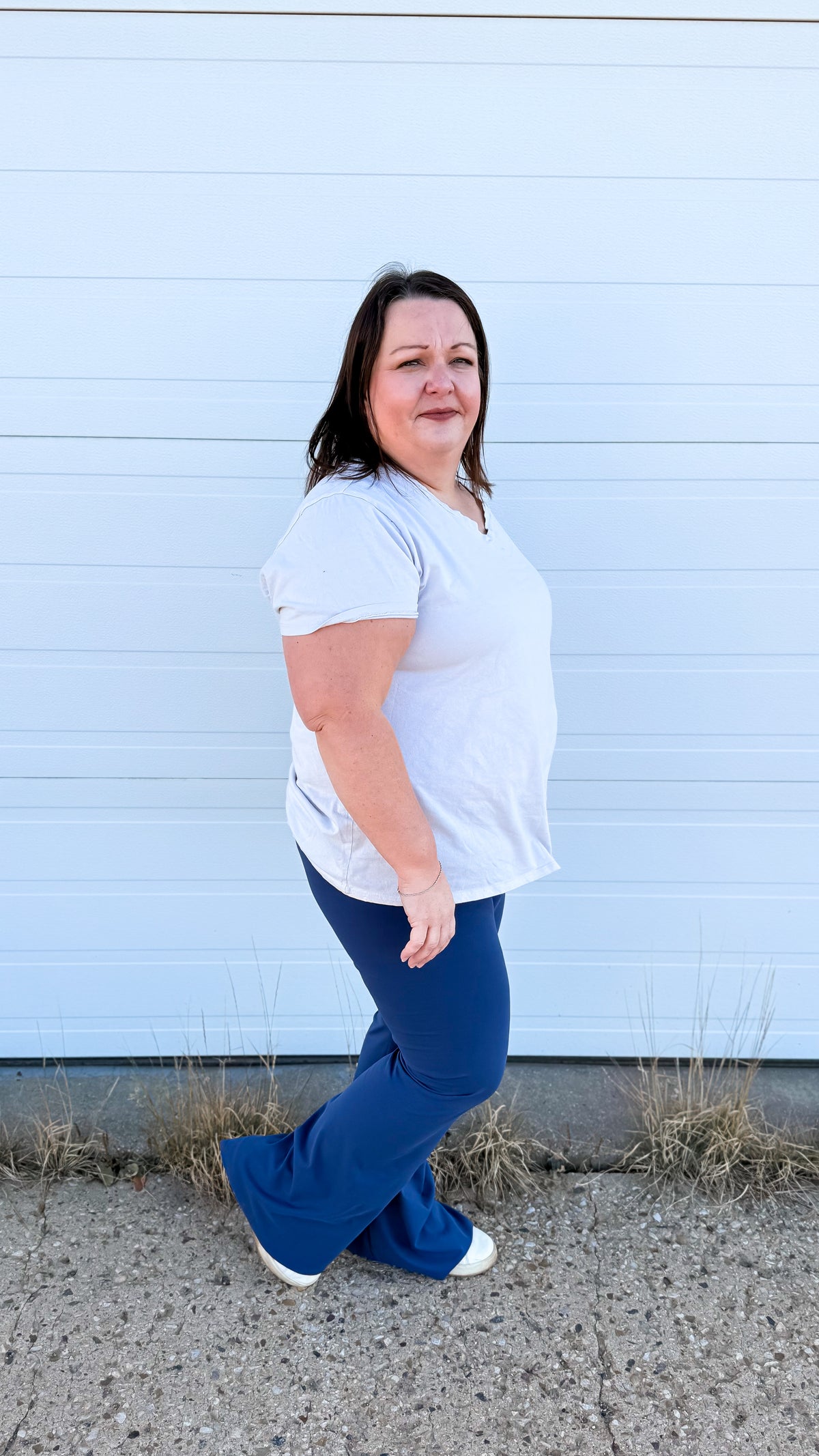 Andi Leggings: Denim Blue
