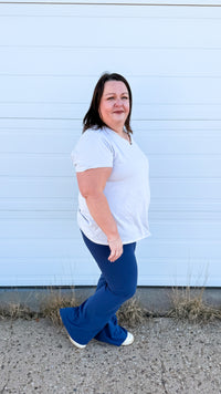 Andi Leggings: Denim Blue