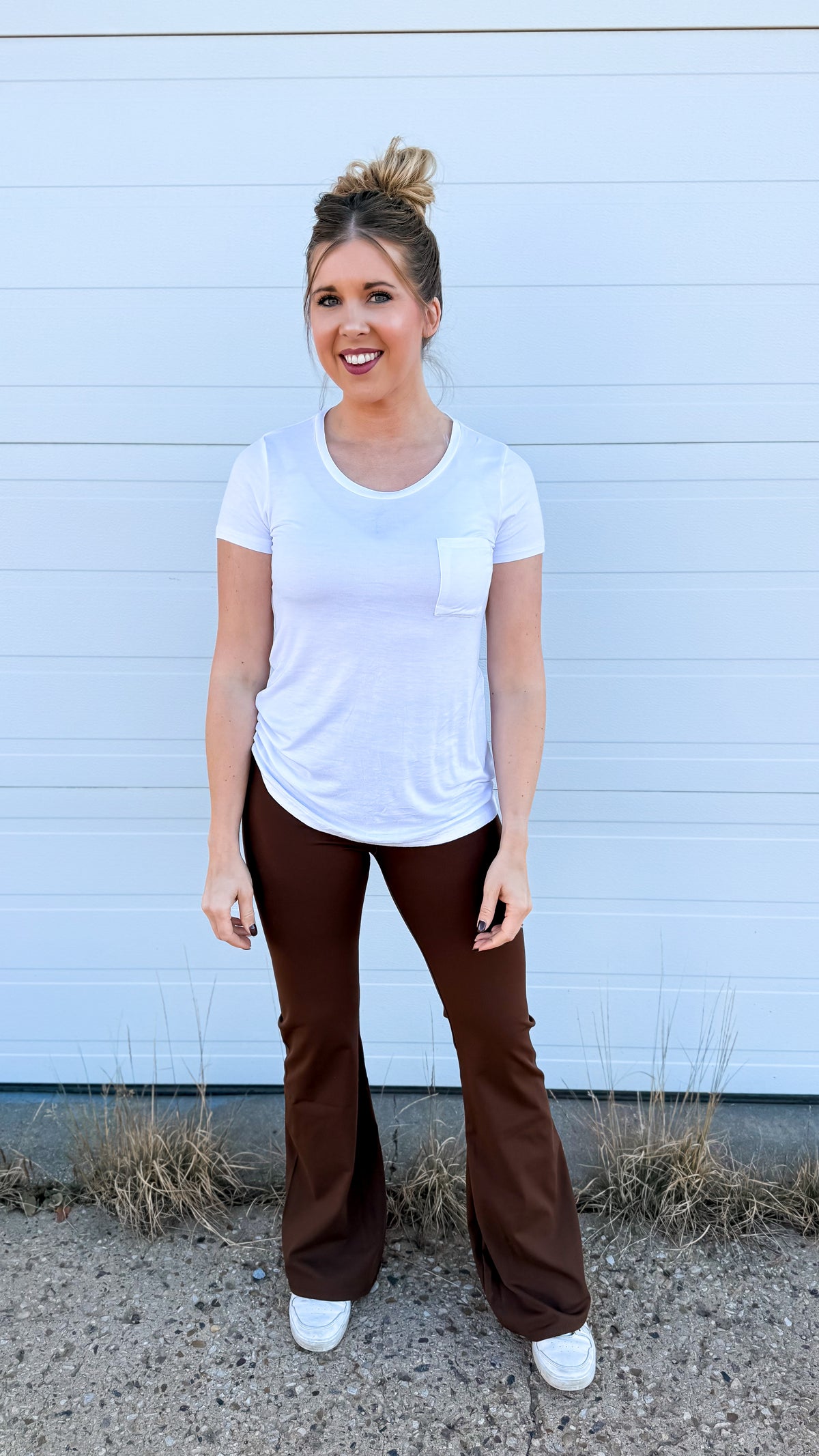 Andi Leggings: Brown